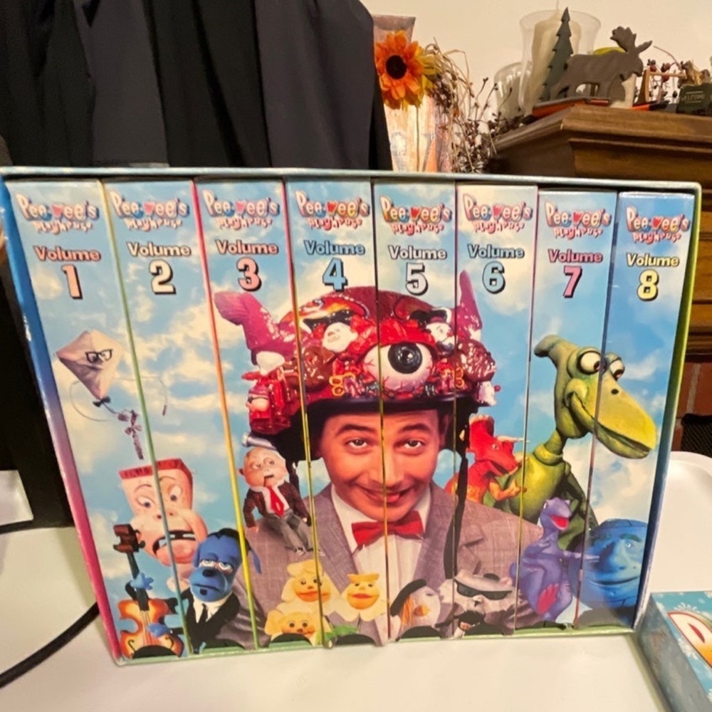 Pee Wee’s Playhouse VHS collection